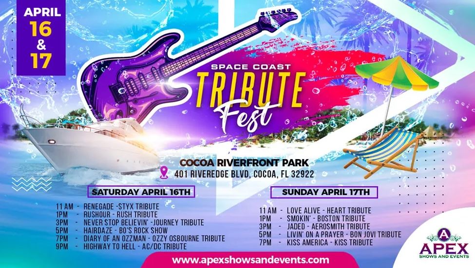 Space Coast Tribute Fest WROKFM